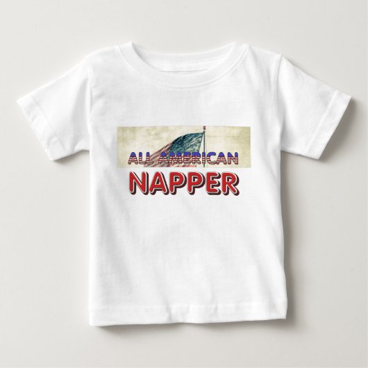 オールアメリカンネッパー ベビーTシャツ (正面)
