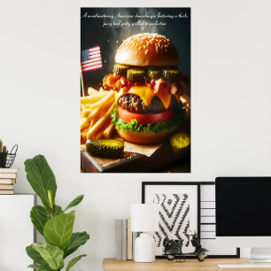 オールアメリカンバーガーブリス24x36 ポスター