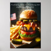 オールアメリカンバーガーブリス24x36 ポスター (正面)
