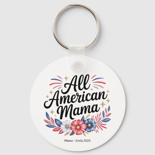 オールアメリカンママキーホルダー キーホルダー (正面)