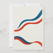 オールアメリカン7月4日BBQパーティの招待状 招待状 (裏面)