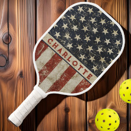 オールアメリカン ヴィンテージ ネーム ピックルボールラケット
