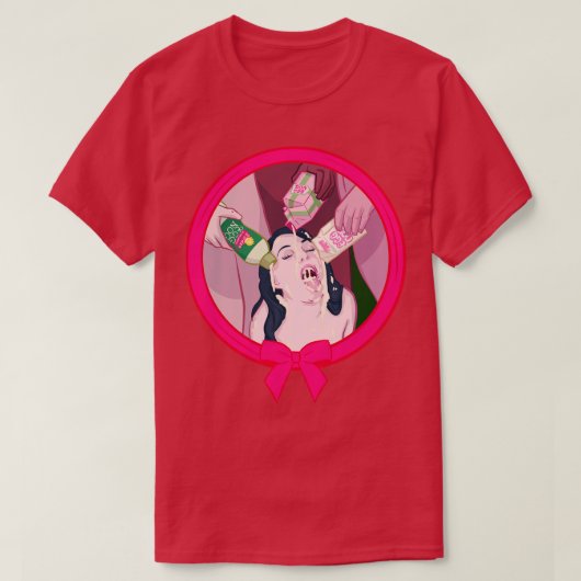 オールイェーフェイシャルファインアートプリント Tシャツ (デザイン正面)