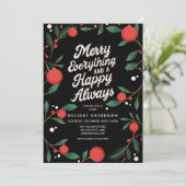 オールイメリーーズホリデー招待状 招待状 (スタンド正面)