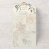 オールインクルーシブパンパスグラスBOHOウェディングRSVP オールインワン招待状 (外側)