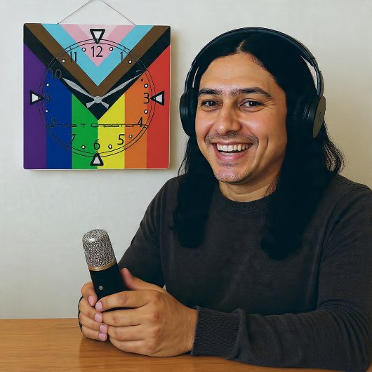 オールインクルーシブ スクエア壁時計