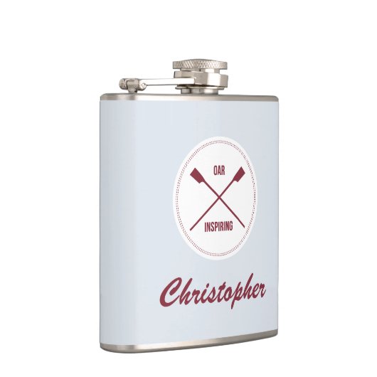 オールインスパイアの漕ぎパーソナライズされた遊び フラスク (右)