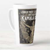 オールインマグカップ カフェラテマグ (左アングル)