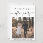 オールインワンの写真QRコード付き結婚式場案内 招待状 (正面)