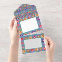 オールインワンの招待状、あなたの手で編まれたもの