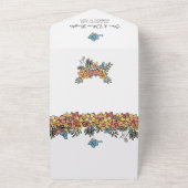 オールインワンイースターベイビーシャワー招待状 オールインワン招待状 (外側)