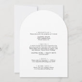 オールインワンシンプルボホ結婚ア 招待状 (裏面)