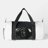 「オールインワンジムバッグ – 耐久性と耐久性スタイリッシュ」 ダッフルバッグ (裏面)