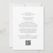 オールインワンダスティブルーユーカリ結婚フローラ 招待状 (裏面)