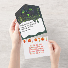 オールインワンハロウィーン招待状 オールインワン招待状