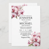 オールインワンピンクラン結婚式招待状 招待状 (正面/裏面)