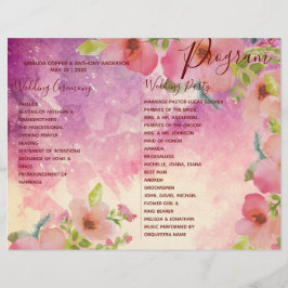 オールインワンプログラムメニュー詳細フライヤー チラシ