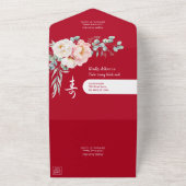 オールインワンベトナム高齢者誕生日招待状 オールインワン招待状 (外側)