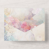 オールインワンベビーシャワー招待状デザイン オールインワン招待状 (裏面)