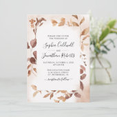 オールインワンボホダスティーバラユーカリ結婚ス 招待状 (スタンド正面)