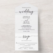 オールインワンミニマルエレガンス、オールインワン招待状 オールインワン招待状 (内側)