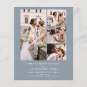 オールインワンミニマル写真ダスティブルー結婚ズ (正面)