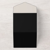 オールインワンモダン結婚式招待状 オールインワン招待状 (外側)