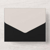 オールインワンモダン結婚式招待状 オールインワン招待状 (裏面)