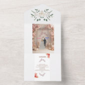 . オールインワン招待状 (内側)