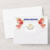 . オールインワン招待状 (裏面)