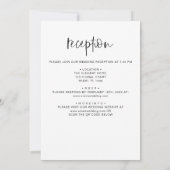 オールインワン結婚ズミニマル 招待状 (裏面)