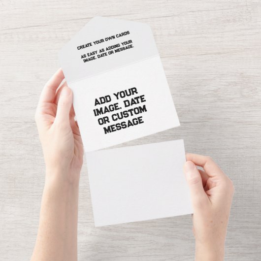 オールインワン結婚式招待状-カスタムオンライン オールインワン招待状 (貼ってはがせる)