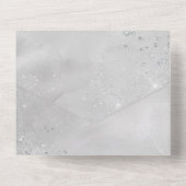 オールインワン豪華招待状デザイン オールインワン招待状 (裏面)