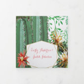 オールインワン カクタス サキュレント ウェディング 招待状 (カバー)