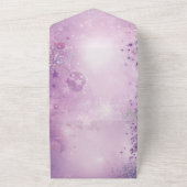 オールインワン マスカレードパーティー招待状 オールインワン招待状 (外側)