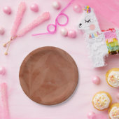 オールインワン　ラスティック　テラコッタオーバーレイ　ウェディング ペーパープレート (パーティー)