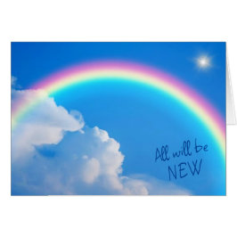 オールウィズニューレインボースカイクリスチャン悔やみや弔慰