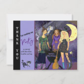 オールウィッチハロウィーン誕生日 サンキューカード (正面)