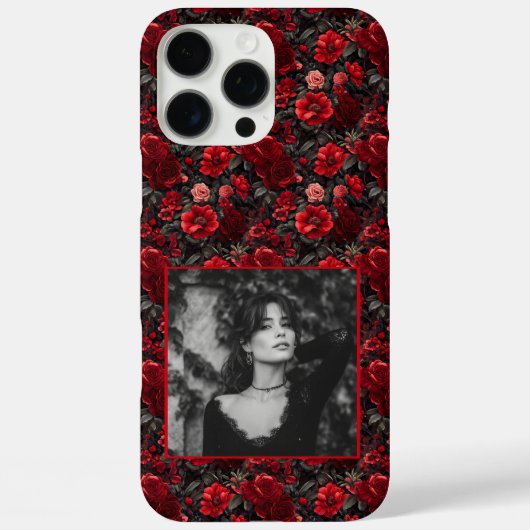 オールウェディングの花嫁介添人ギフトローズカスタム Case-Mate iPhoneケース (裏面)