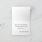 オールオケージョン オーキッドのグリーティングカード カード (内部)