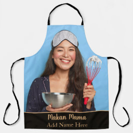 オールオパーソナライズされたーバープリントエプロン エプロン