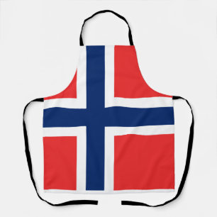 オールオーバーエプロンのノルウェーのプリント旗 エプロン