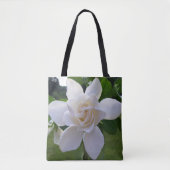 オールオーバートート – 自然にゴージャスなガーデニア トートバッグ (正面)