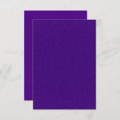 オールオーバーパープルグリッター レスポンス カード - カスタマイズ (正面/裏面)