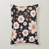 オールオーバーフローラデザイン アクセントクッション (正面(垂直))