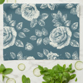 オールオーバーフローラ キッチンタオル (折り畳み)