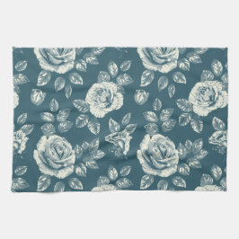 オールオーバーフローラ キッチンタオル