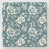 オールオーバーフローラ ストーンコースター (正面)