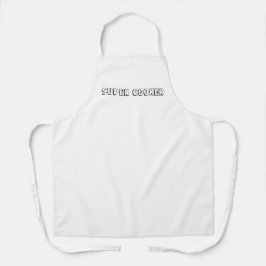 オールオーバープリントすごいエプロン調理器のデザイン エプロン