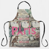 オールオーバープリントエプロンパリ，フランス エプロン (正面)